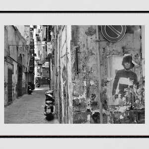 Maradona Napoli Print Naples Poster image 3