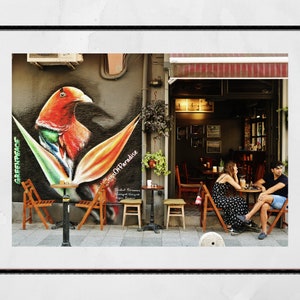 Istanbul Kadikoy Street Art Photography Print Wall Art