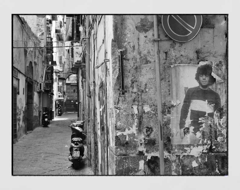 Maradona Napoli Print Naples Poster image 5