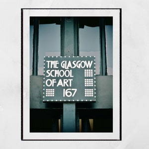 Glasgow School Of Art Charles Rennie Mackintosh Poster Print image 2