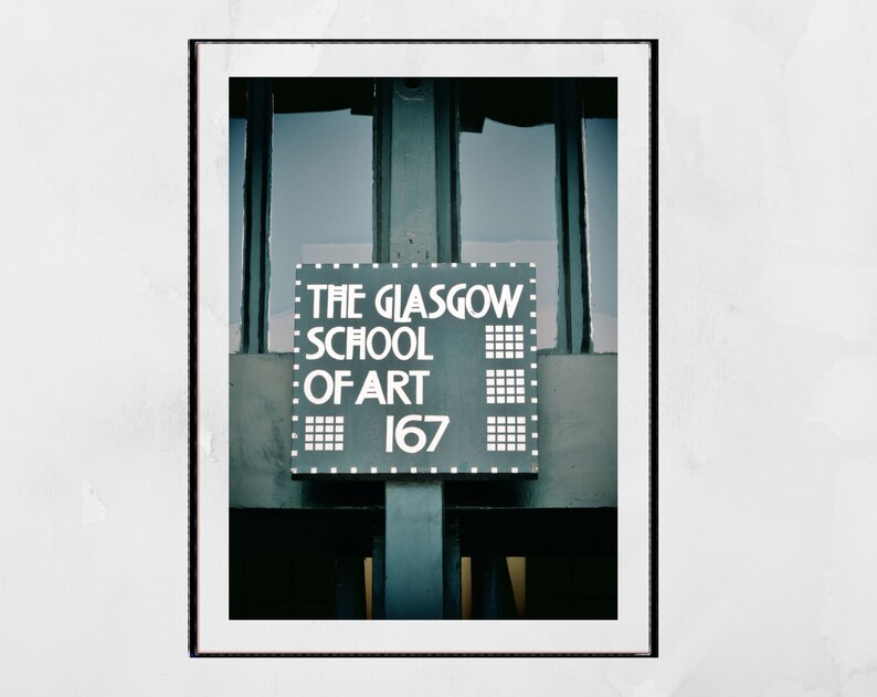 Glasgow School Of Art Charles Rennie Mackintosh Poster Print image 2