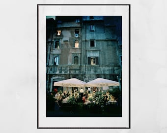 Rome Photography Print Italian Restaurant Wall Art