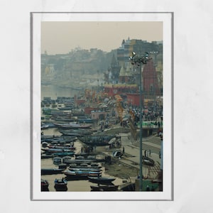 Varanasi Poster India Wall Art