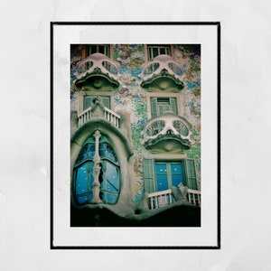 Casa Batlló Gaudi Print Barcelona Poster