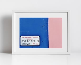 Notting Hill Print Portobello Road Photography Poster