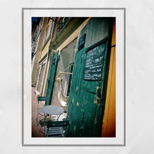 Le Panier Marseille Cafe Photography Print