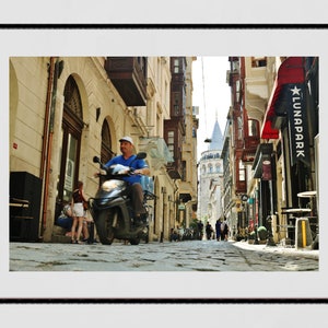 Istanbul Galata Photography Print Wall Art