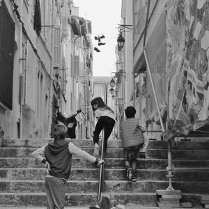 Le Panier Marseille Street Photography Print (Black And White) image 8