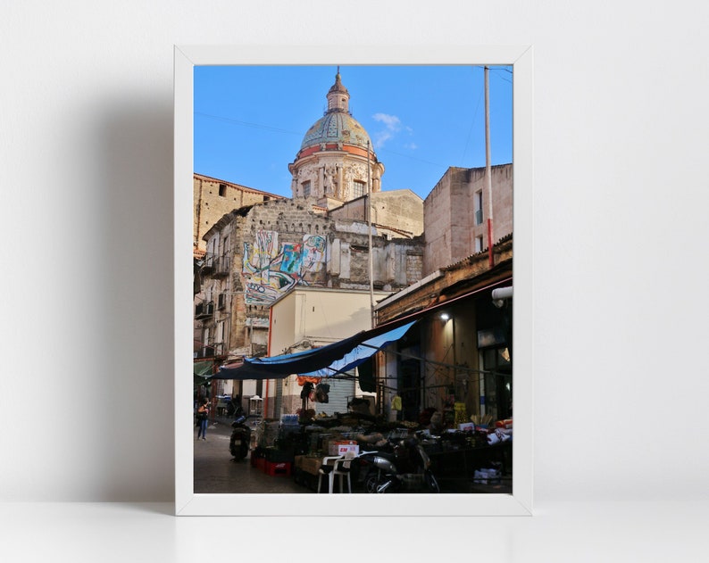 Palermo Sicily Print Italy Street Photography image 4