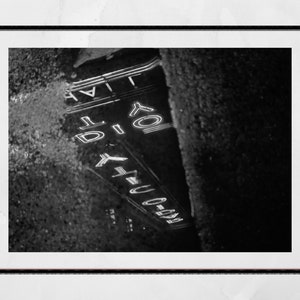 New York Print Radio City Music Hall Black And White Street Photography