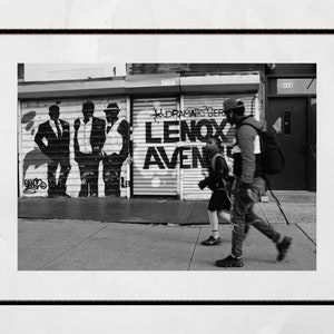 Harlem Poster Photography Malcolm X Boulevard Photography Print