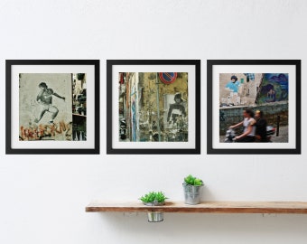 Maradona Naples Three Gallery Wall Prints