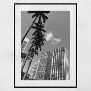 Sao Paulo Poster Urban Photography Print