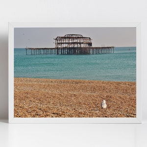 Brighton West Pier Photography Poster image 4