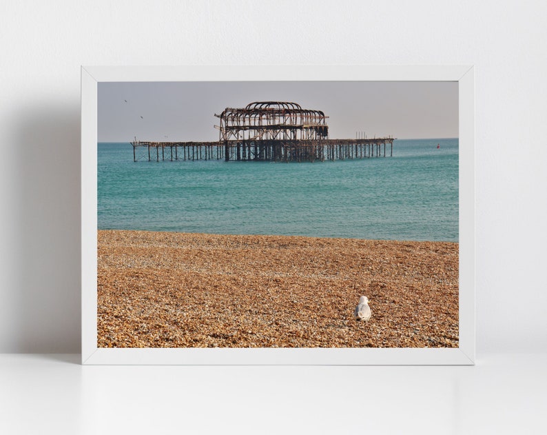 Brighton West Pier Photography Poster image 4