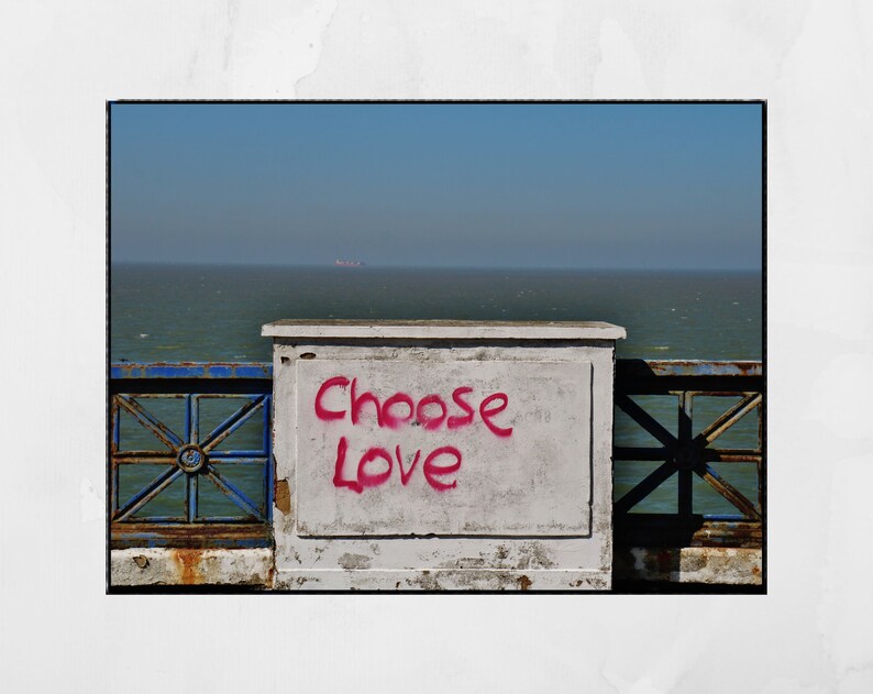 Choose Love Print Margate Photography Poster image 3