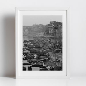 Varanasi India Photography Poster