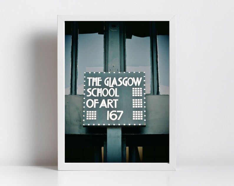 Glasgow School Of Art Charles Rennie Mackintosh Poster Print image 4