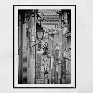 Le Panier Marseille Photographie Affiche