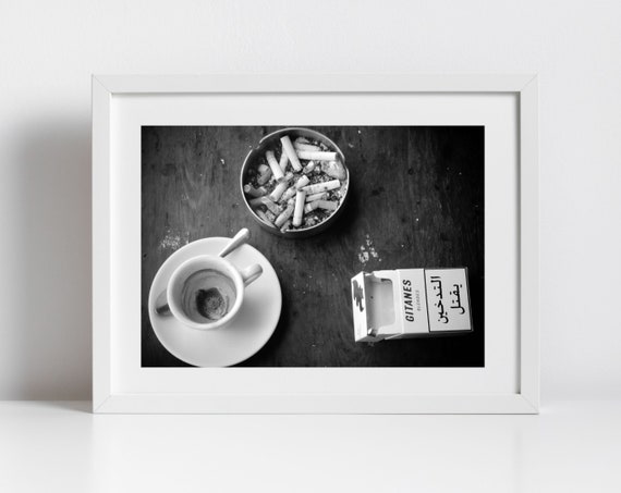 【額付】COFFEE AND CIGARETTES B2ポスター Coffee and Cigarettes Movie Poster 2003 Japanese 1 Panel (20x29)