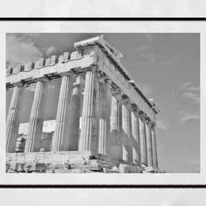 Athens Greece  Print Acropolis Parthenon Poster