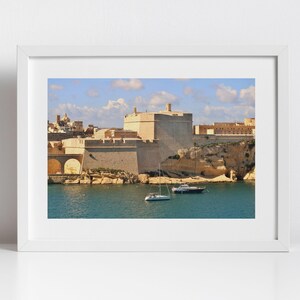 Fort St Angelo Malta Fotografia Arte murale