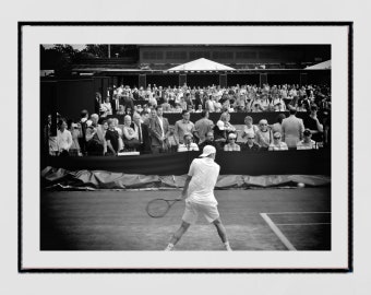 Impresión de fotografía de tenis de Wimbledon