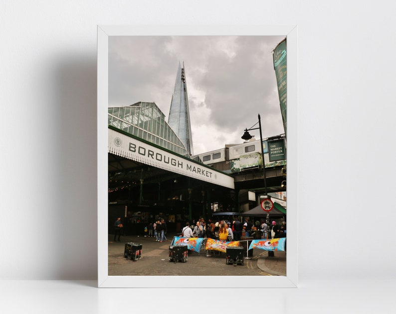 Borough Market Print London Photography image 4