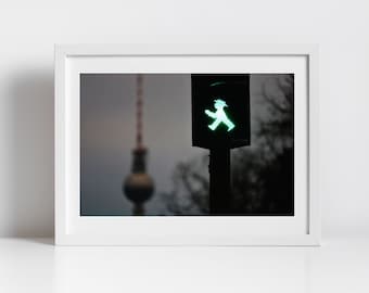 Ampelmännchen Berlin Photography Print East Germany Poster