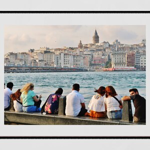 Istanbul Galata Tower Eminonu Photography Print