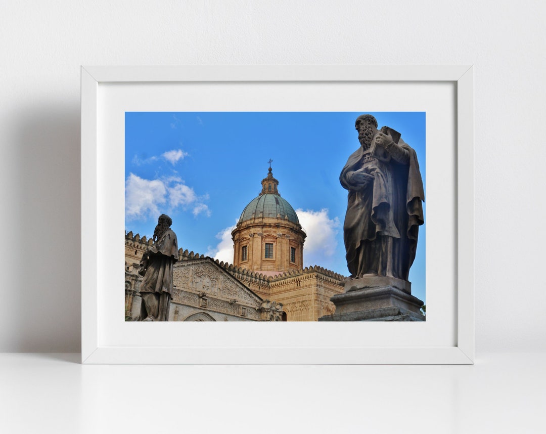 Palermo Cathedral Photography Print Sicily Wall Art - Etsy