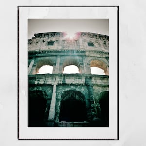 Rome Colosseum Print Italy Wall Art