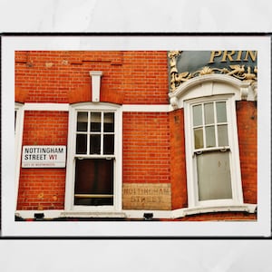 Marylebone London Street Photography Print