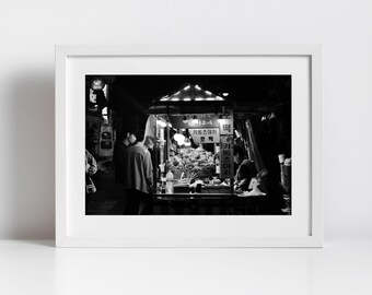 Seoul Street Food Fine Art Photography Print