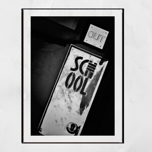 Glasgow School Of Art Charles Rennie Mackintosh Black And White Photography Print