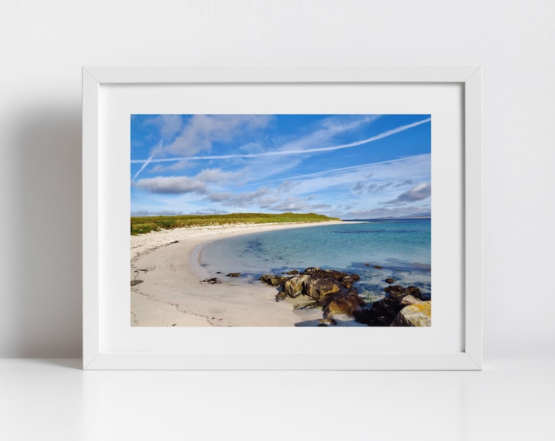Isle of Barra Scotland Outer Hebrides Beach Photography Print image 1