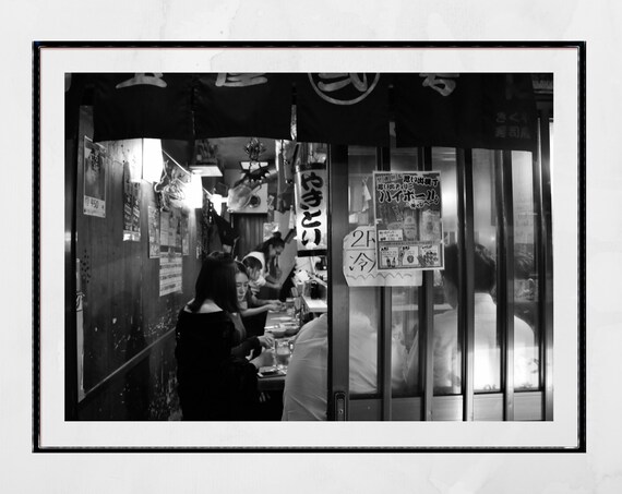Japan Photography Tokyo Print Golden Gai Izakaya Poster Etsy Australia
