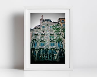 Casa Batlló Gaudi Print Barcelona Photography