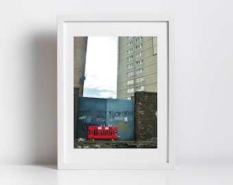 Leith Edinburgh Brutalist Urban Photography Print