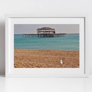 Brighton West Pier Photography Poster image 1