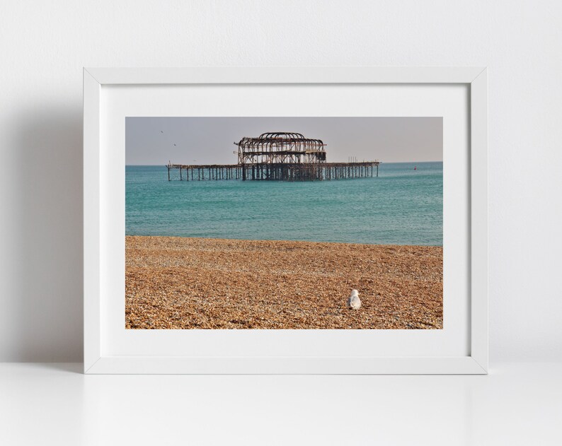 Brighton West Pier Photography Poster image 1