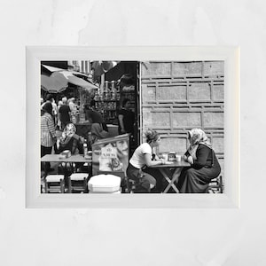 Turkey Istanbul Middle East Black And White Photography Print image 6