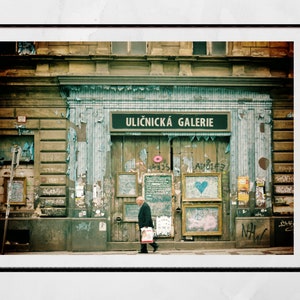 Holešovice Prague Poster Street Photography Czech Republic Print