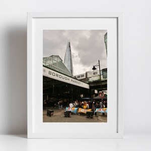 Borough Market Print London Photography image 1