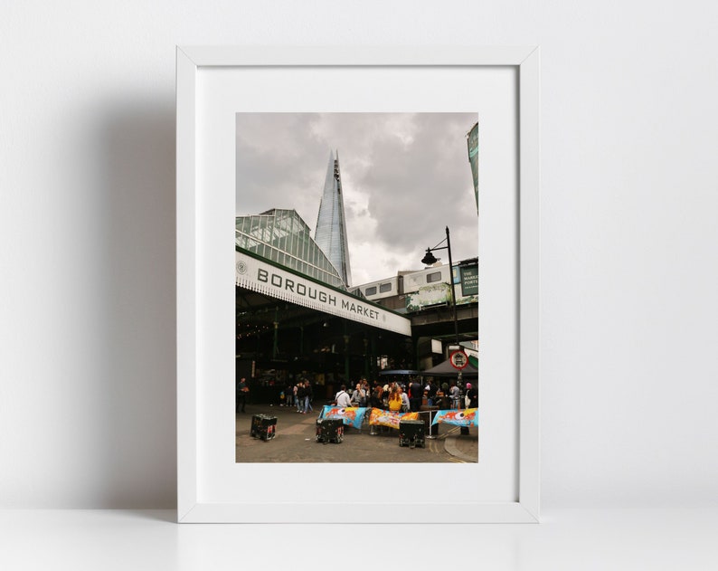 Borough Market Print London Photography image 1
