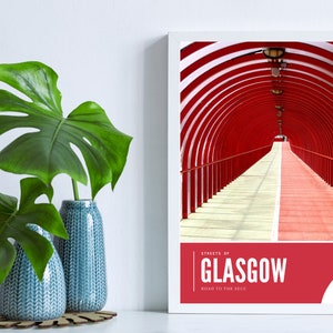 Iconic Glasgow City View Photography, Streets of Glasgow Photography Series, Glasgow Music Gifts