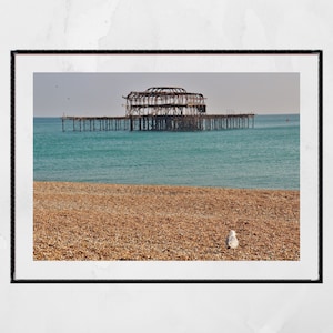 Brighton West Pier Photography Poster image 2
