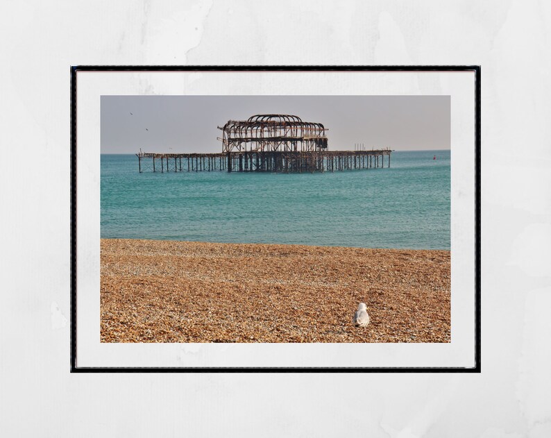 Brighton West Pier Photography Poster image 2