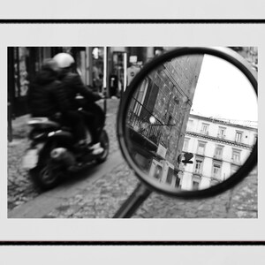 Rione Sanità Naples Italy Wall Art Black And White Street Photography Print