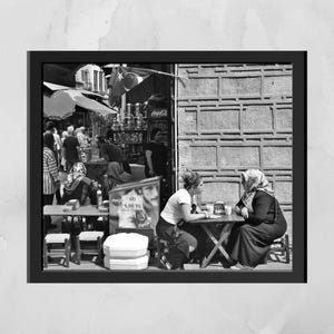 Turkey Istanbul Middle East Black And White Photography Print image 4
